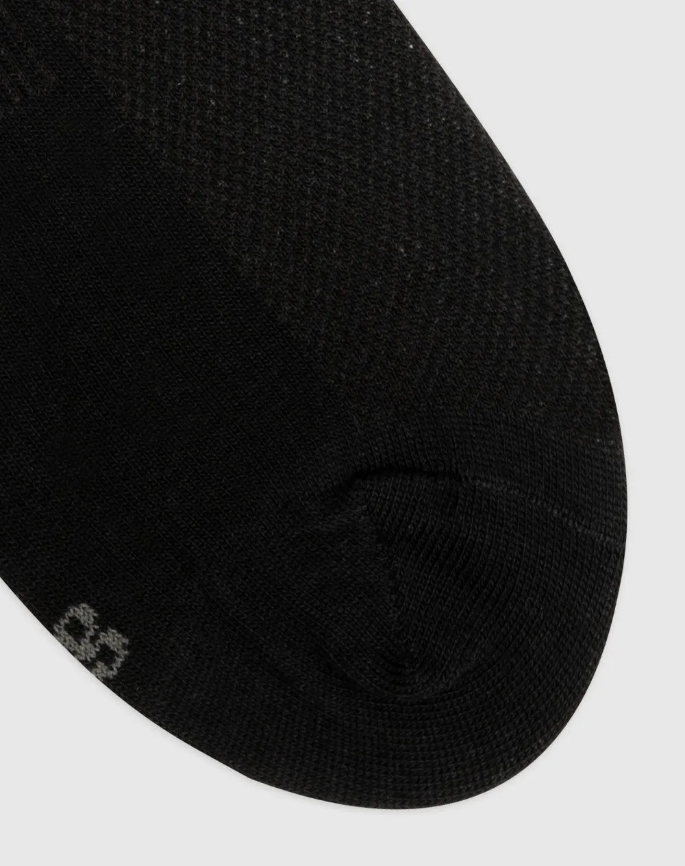3 pares de medias cortas negras