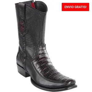 Botas de Cocodrilo Caiman con Venado Original Corta Dubai WW-279BF8218