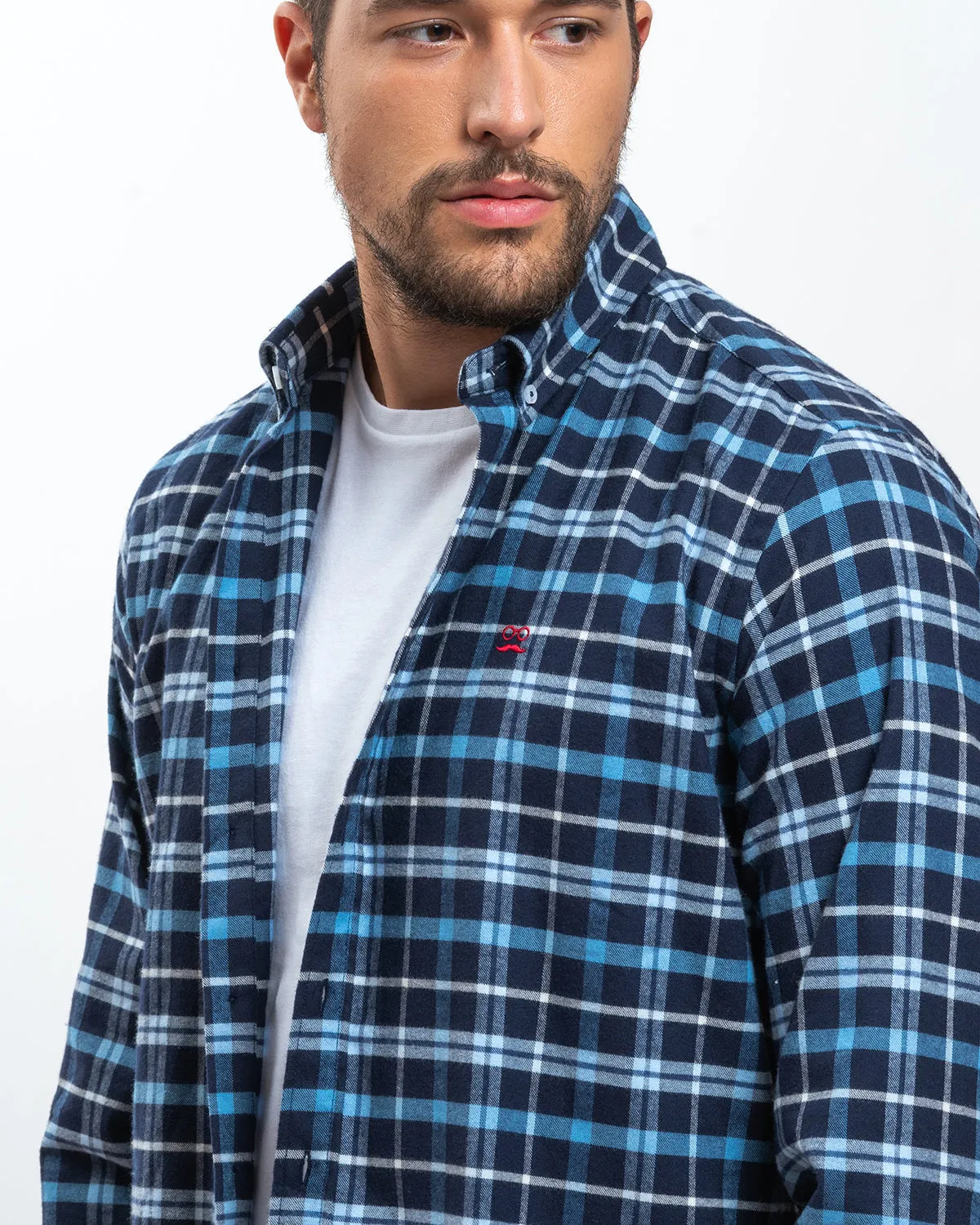 Camisa Cottage Marino