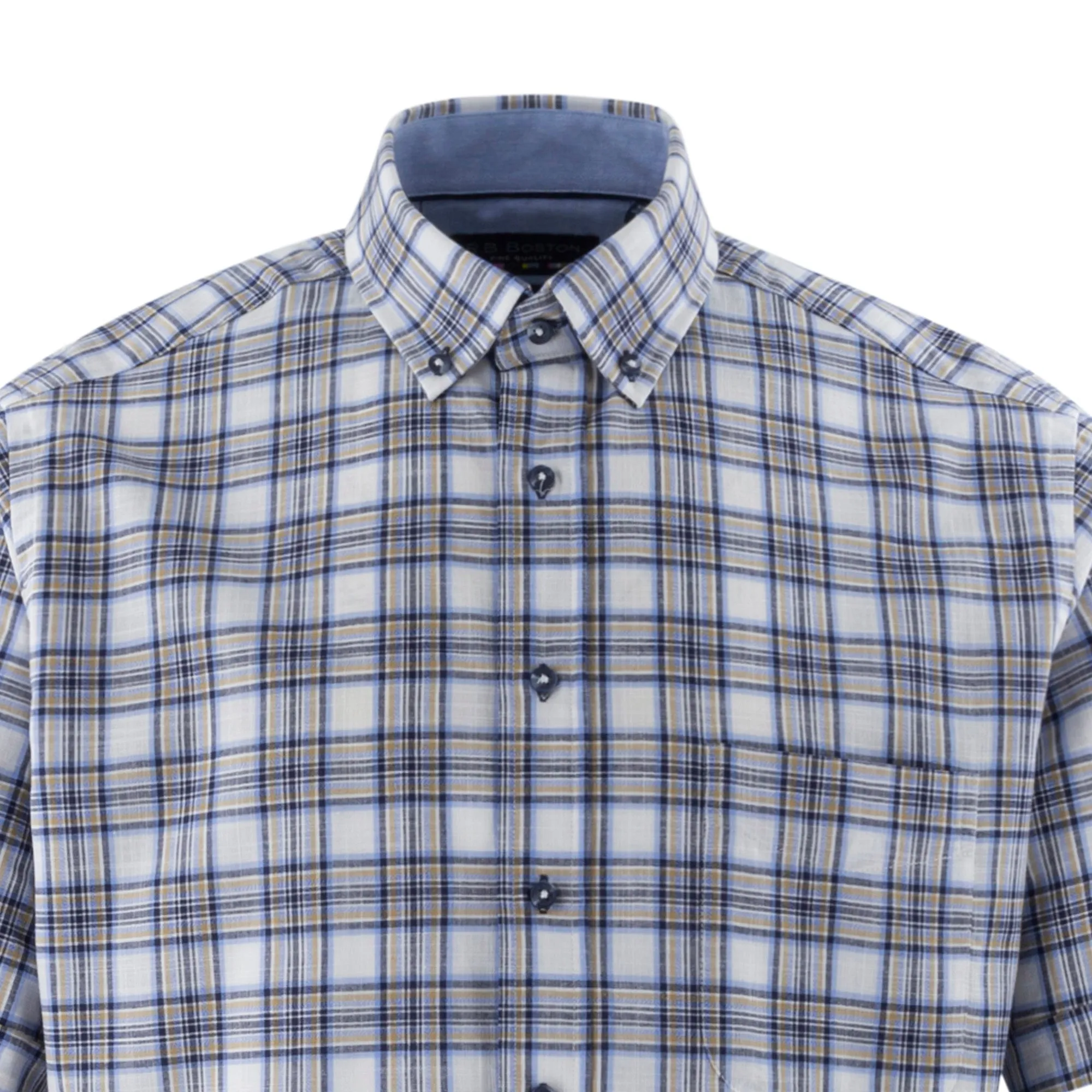 Camisa estampada regular fit 416673