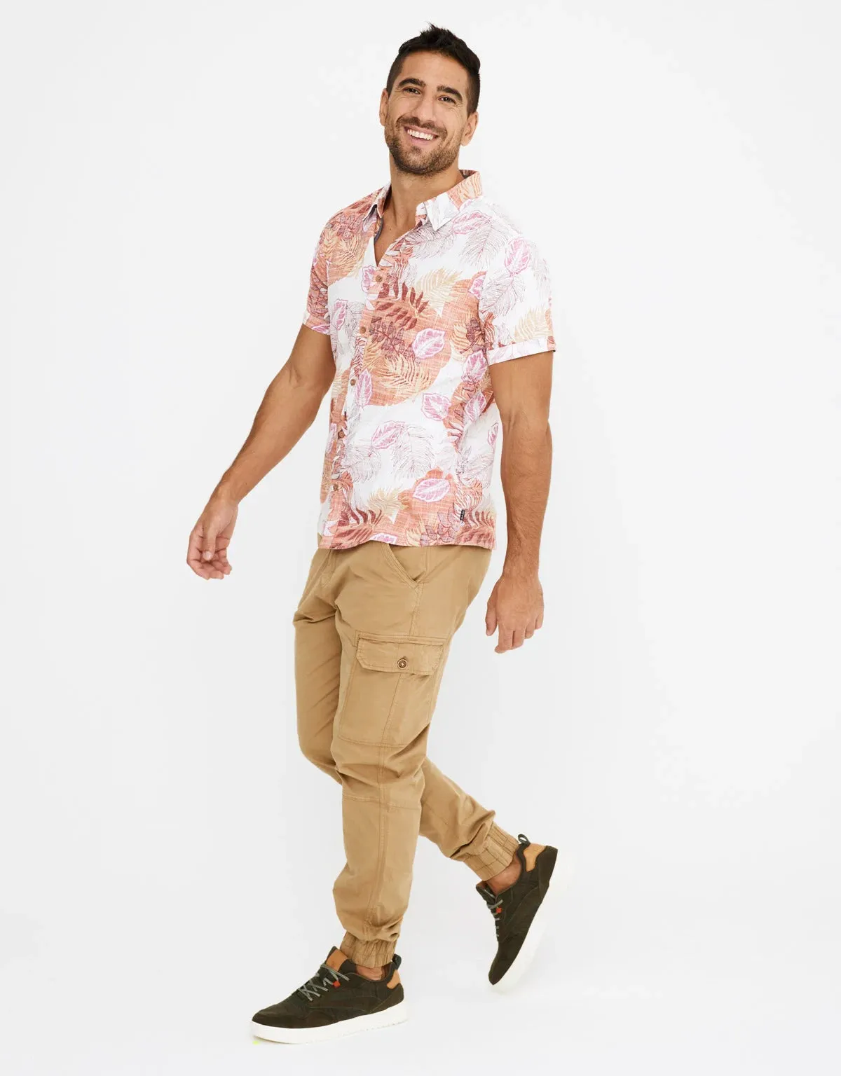 Camisa Manga Corta Estampada - Liya