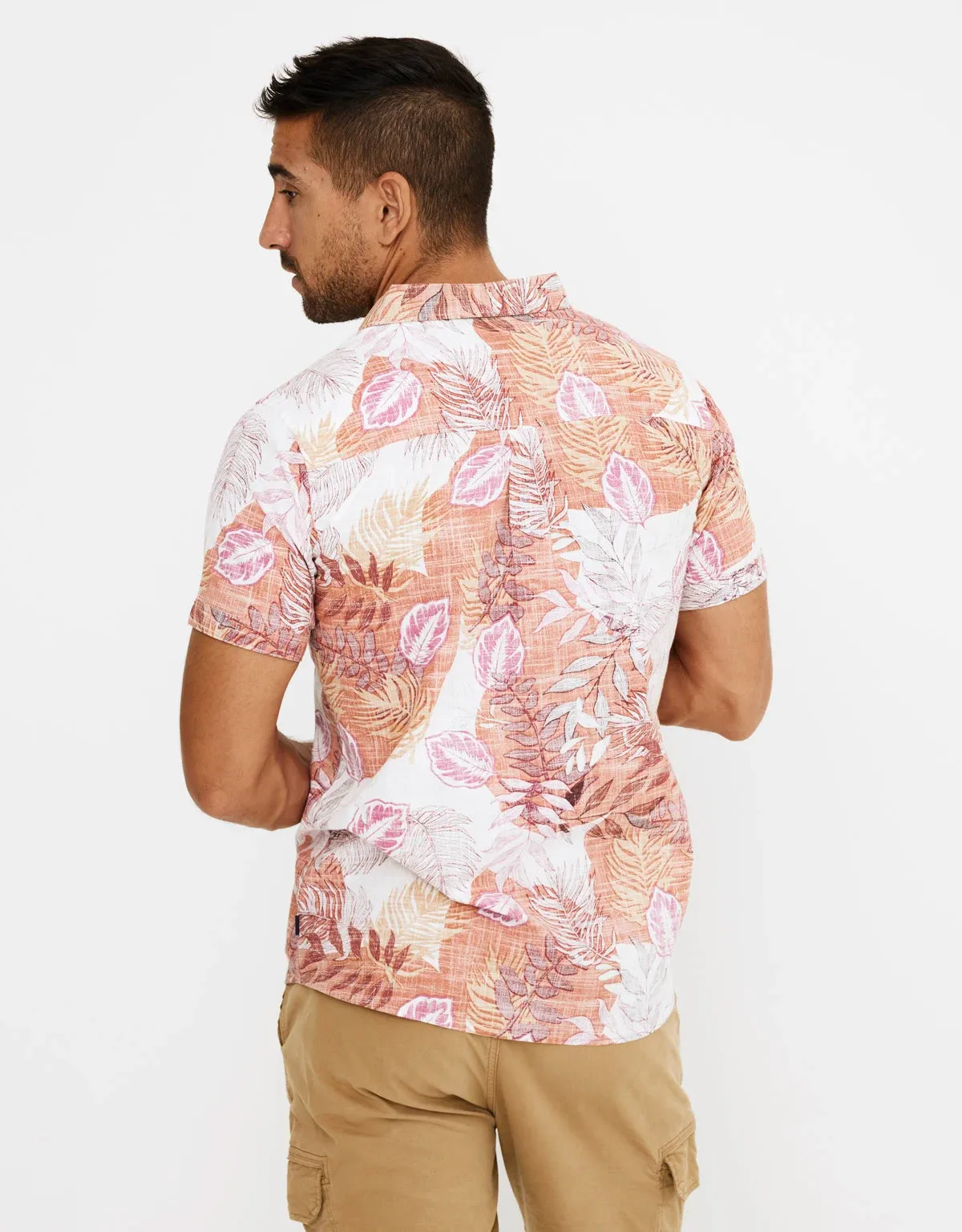 Camisa Manga Corta Estampada - Liya