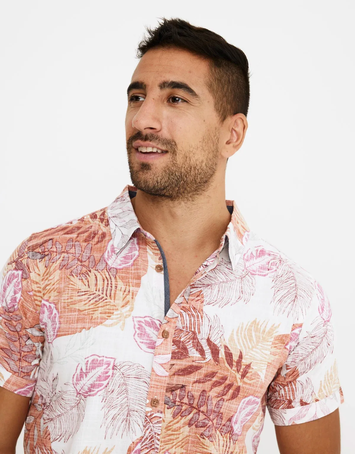 Camisa Manga Corta Estampada - Liya