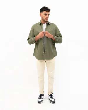 Camisa Twill Soft Oliva