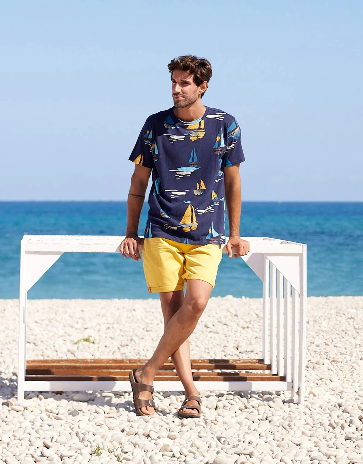 Camiseta Manga Corta Barcos - Sloopy