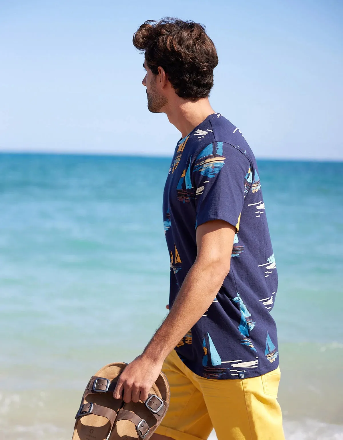 Camiseta Manga Corta Barcos - Sloopy
