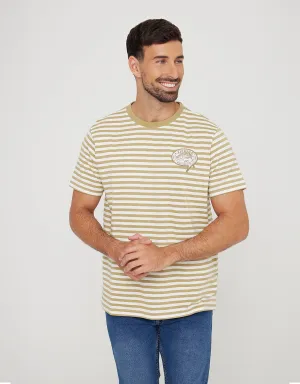 Camiseta Manga Corta Rayas - Canoon
