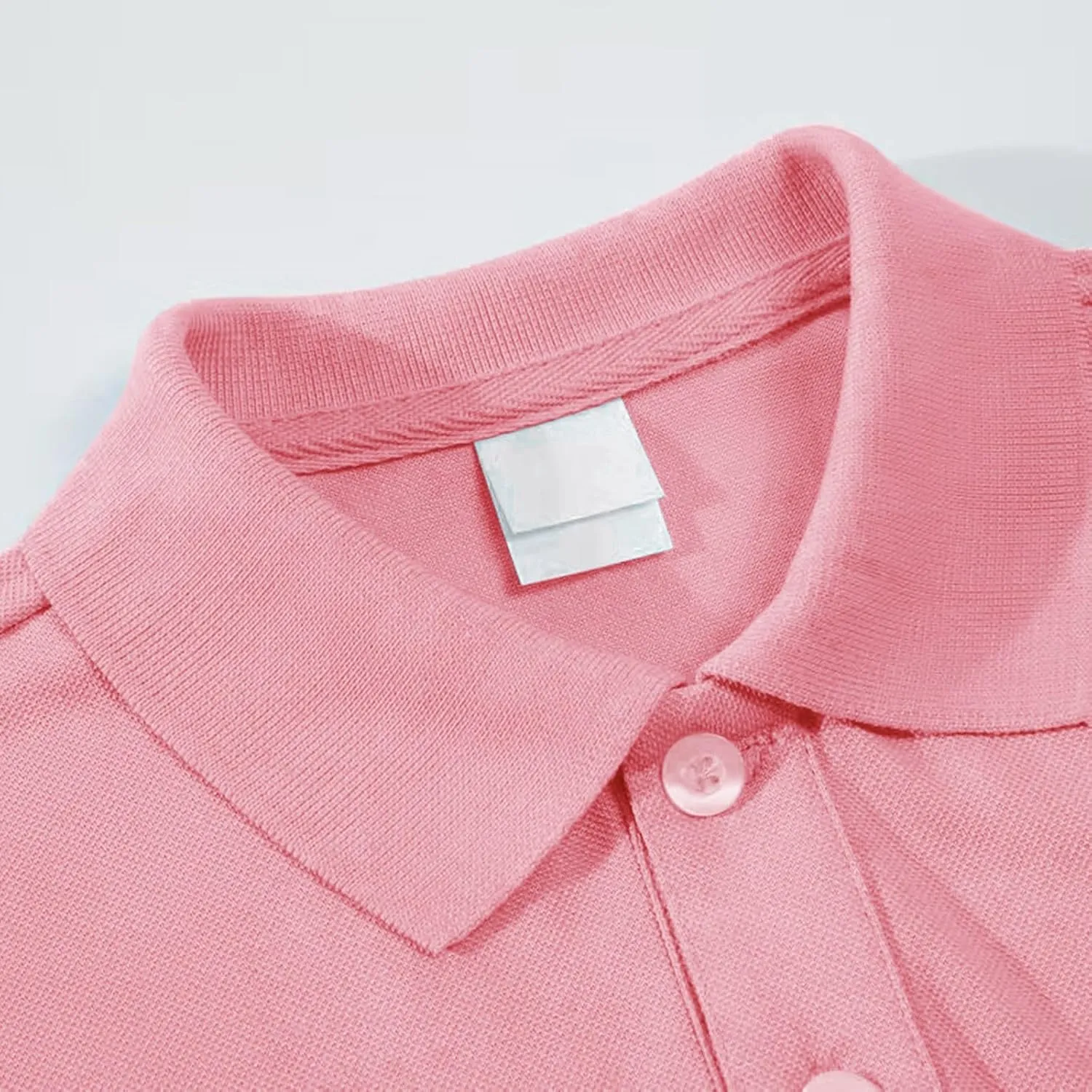 Girls Cross Embroidery Golf Polo Shirts Kids Short Sleeve School Uniforms Teen Summer Button Down Collar Shirt