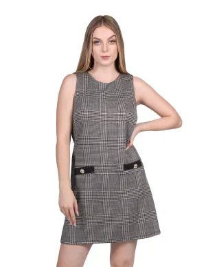 Jumper Casual Cuadros Moda Unico S23140