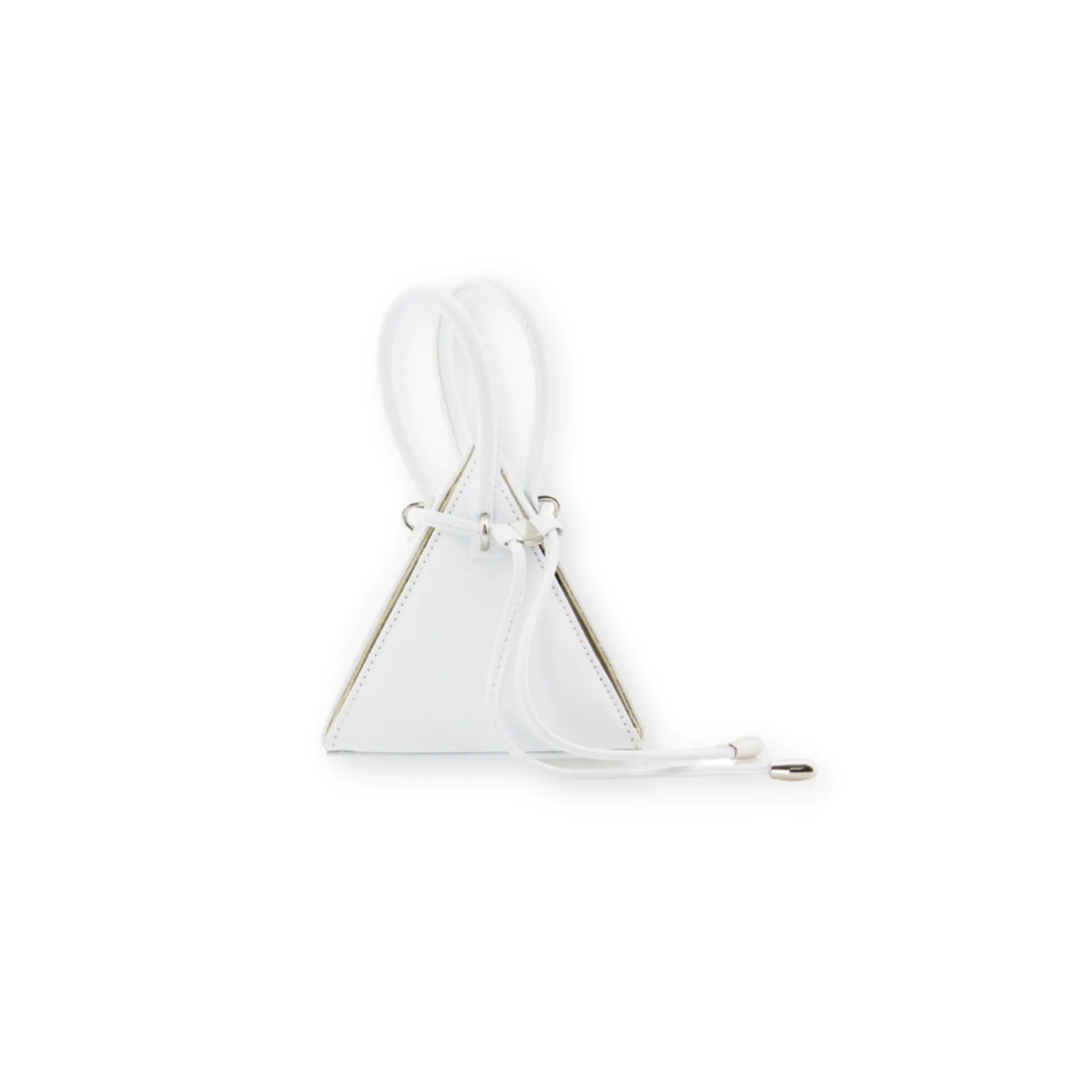 LIA Iconic White Leather Mini Bag