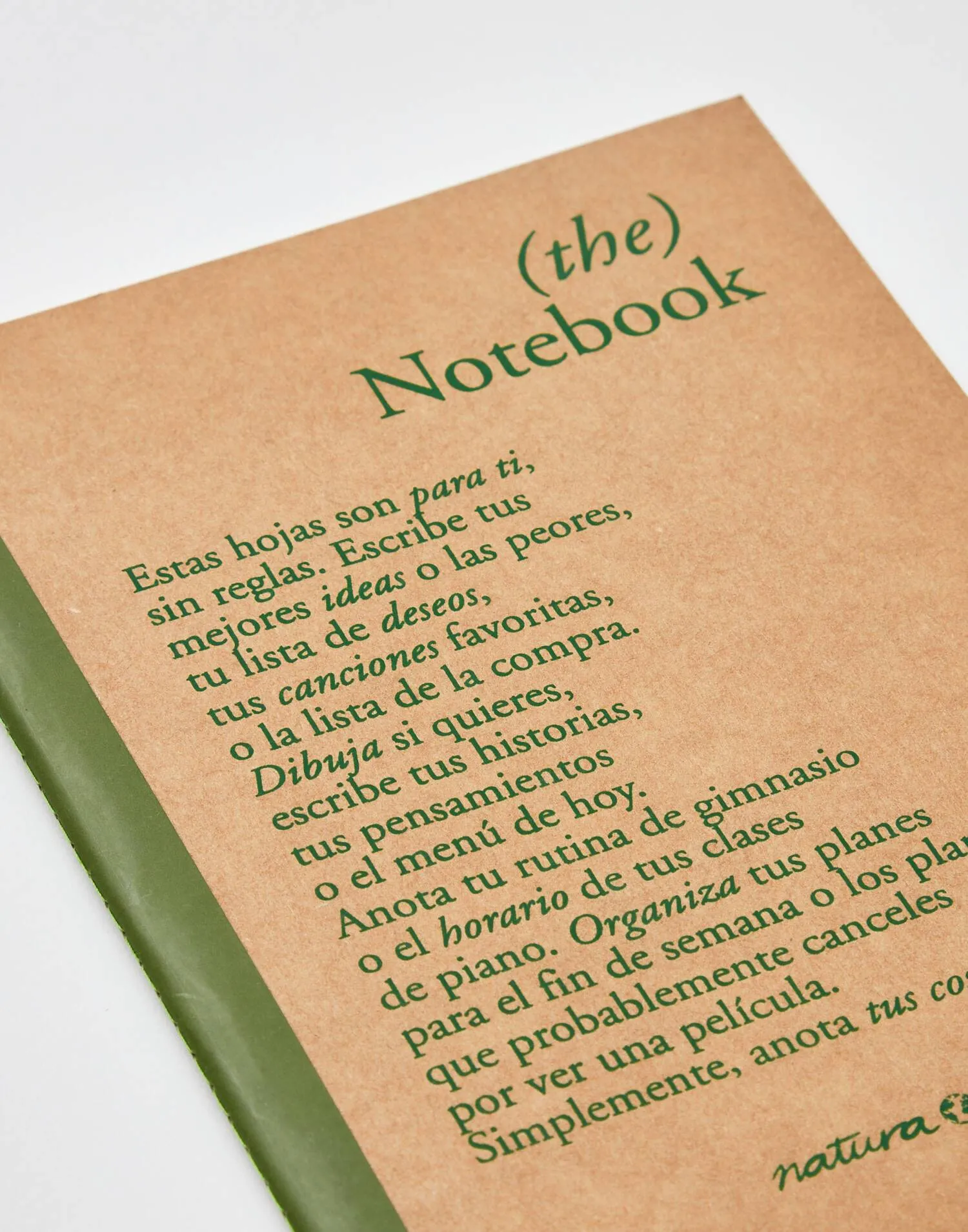 Libreta manifiesto