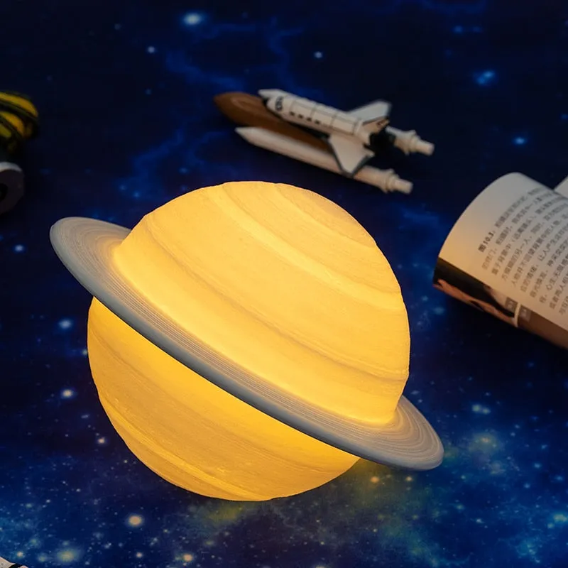 Luminária Saturno 3D