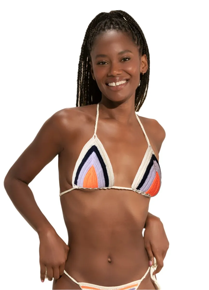 Maaji Rainbow Balty Sliding Triangle Bikini Top