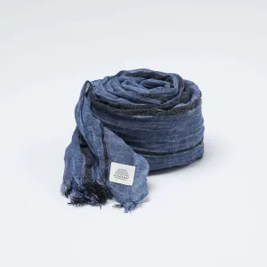 Pañuelo Mujer Liso Vigo Azul