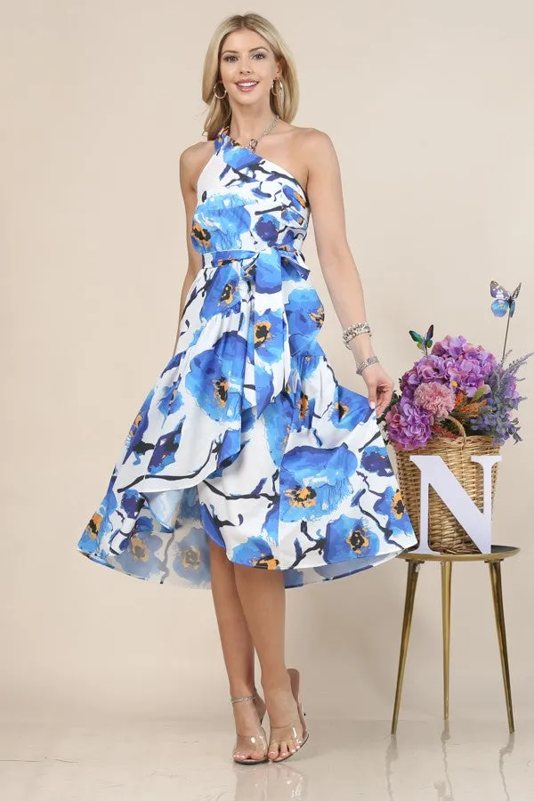 PRINT WRAP SKIRT