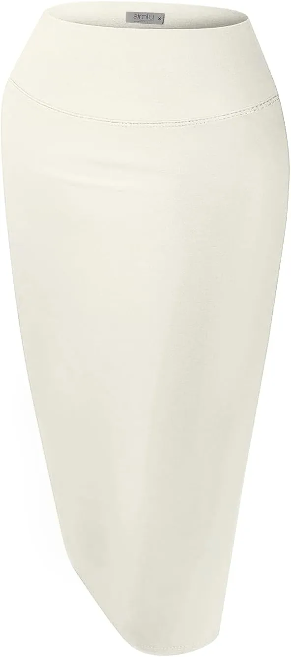Reg and Plus Size Pencil Skirts for Women Below The Knee. Work,Weekends,Date Nights,Sexy Office Business Bodycon Skirts