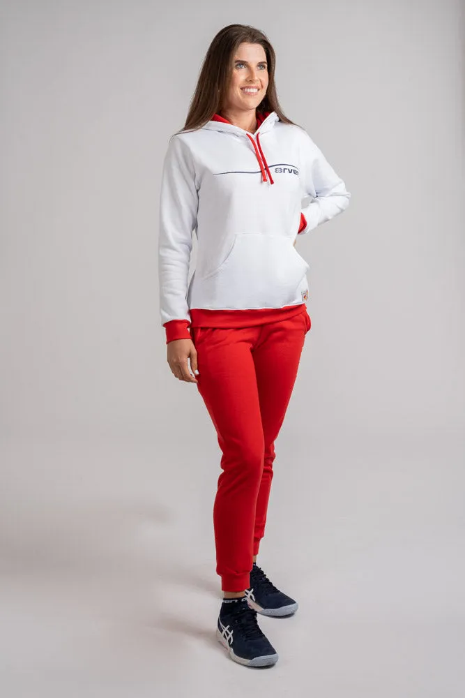 Sudadera Con Capucha Player Blanca